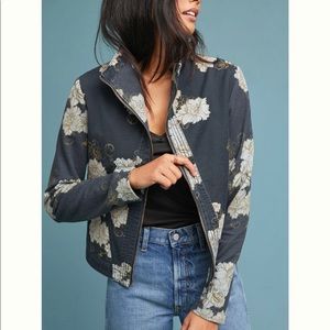 Anthropologie Marrakech Magnolia ZIP Jacket